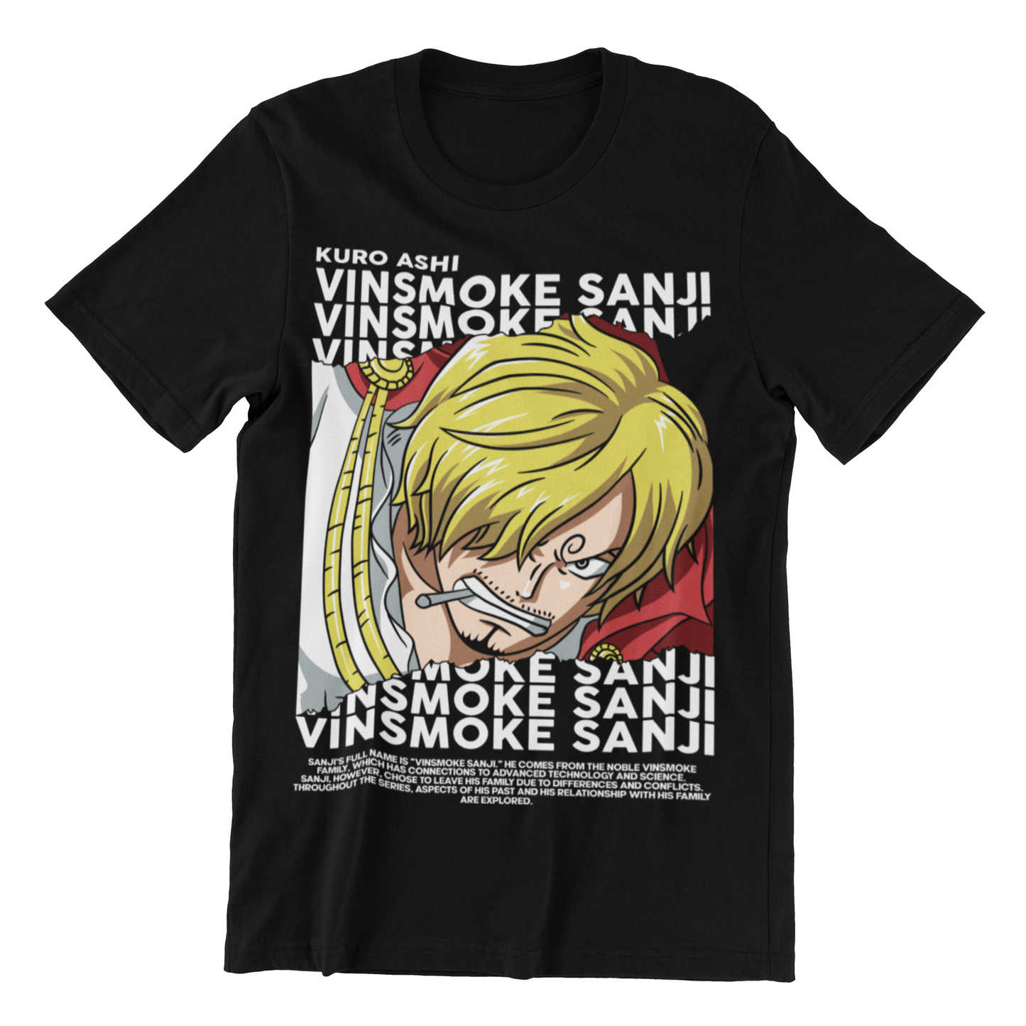 Camiseta Vinismoke Sanji