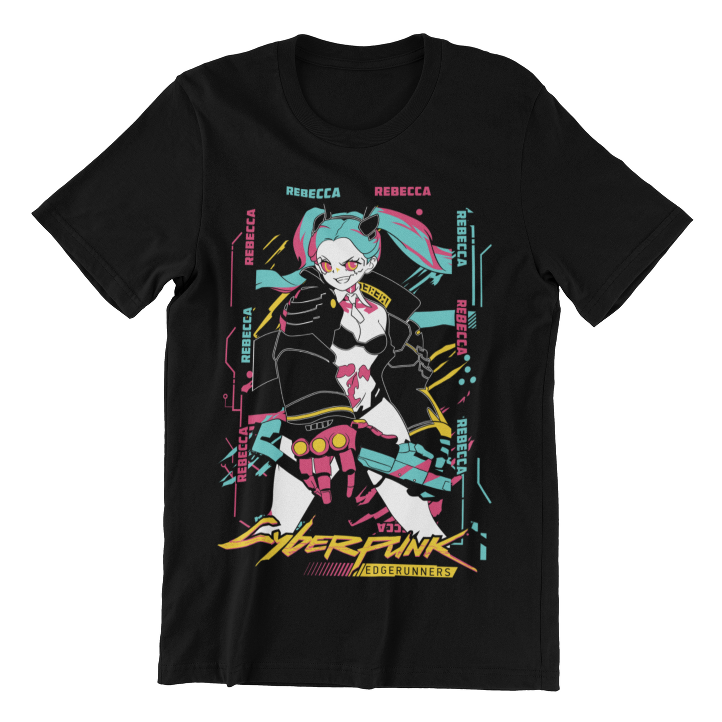 Camiseta Cyberpunk Edgerunners Rebecca