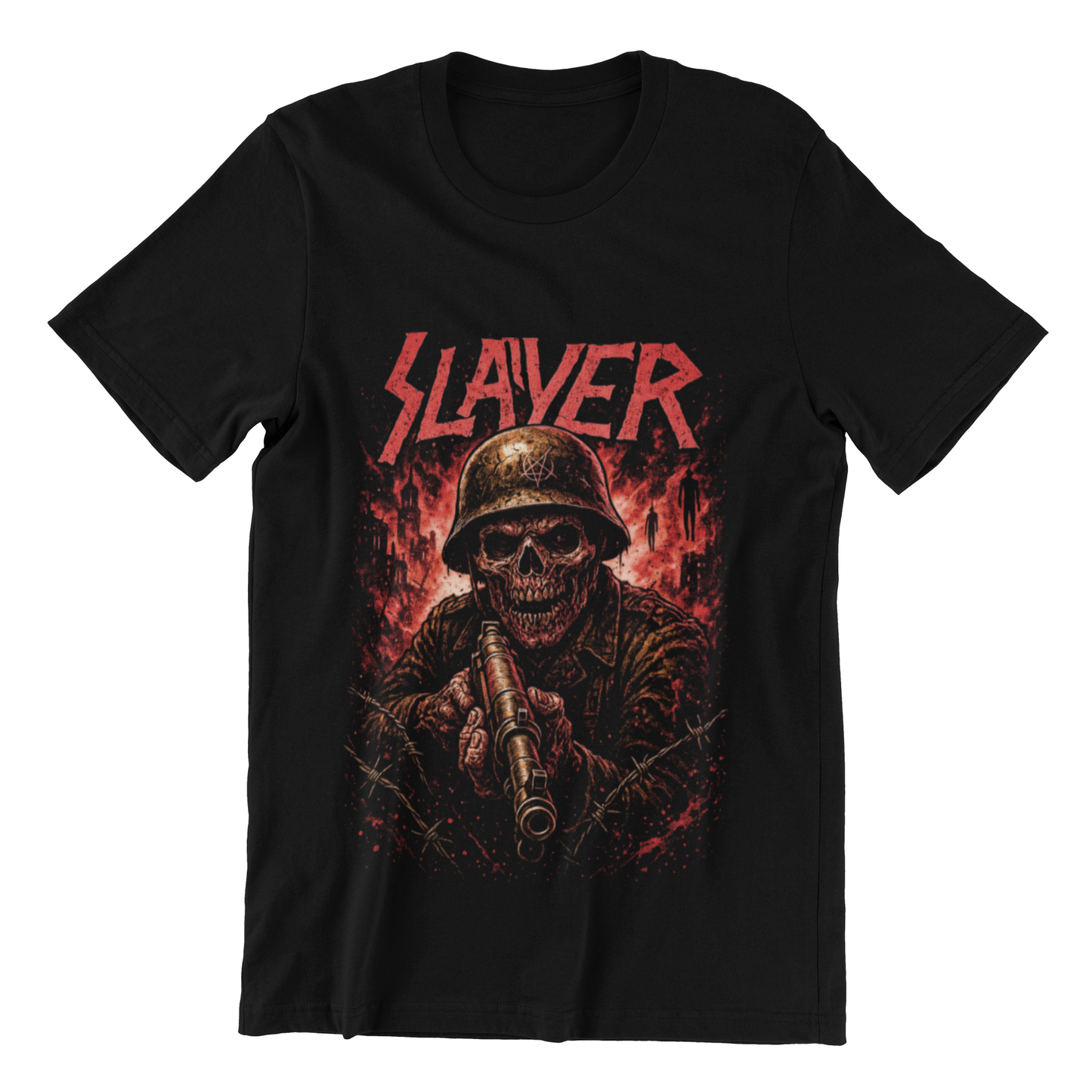 Camiseta Slayer Warrior Skull