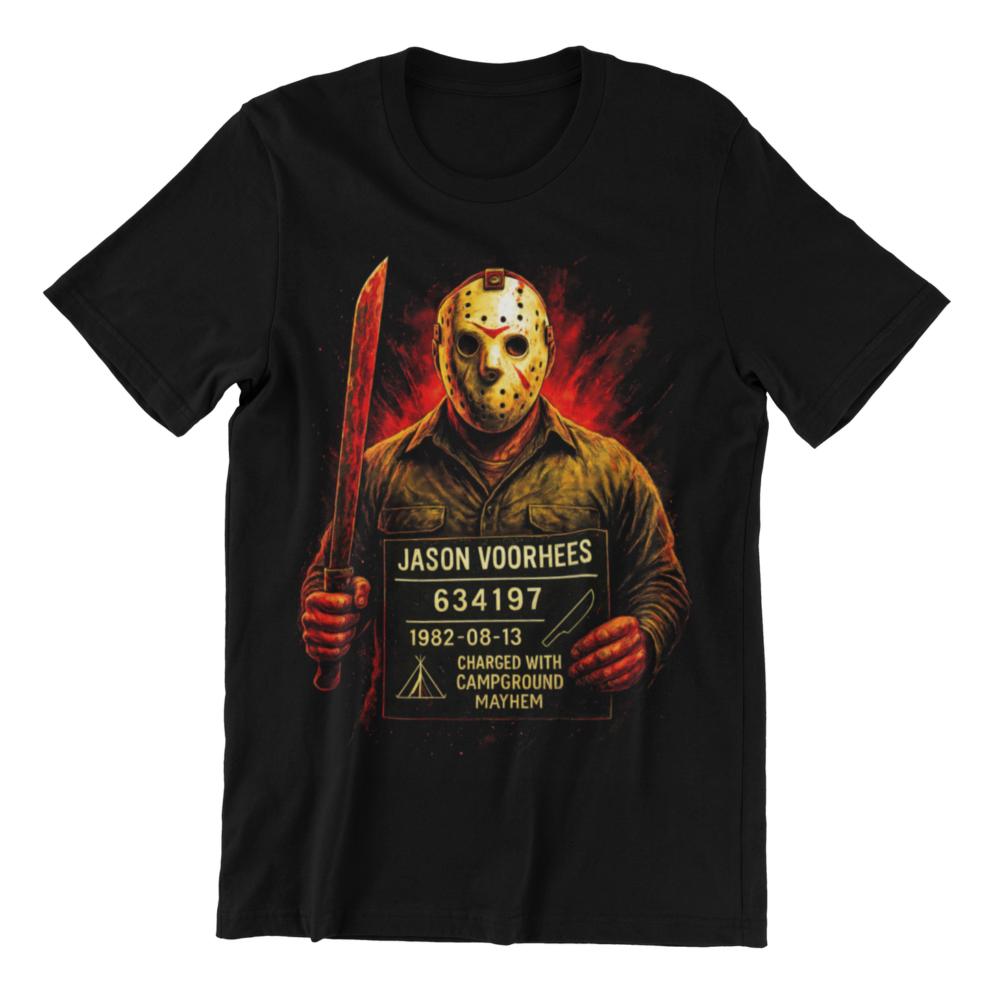 Camiseta Jason Mugshot