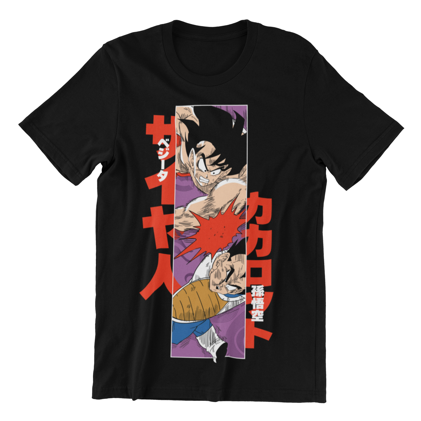 Camiseta Goku Vs Vegeta