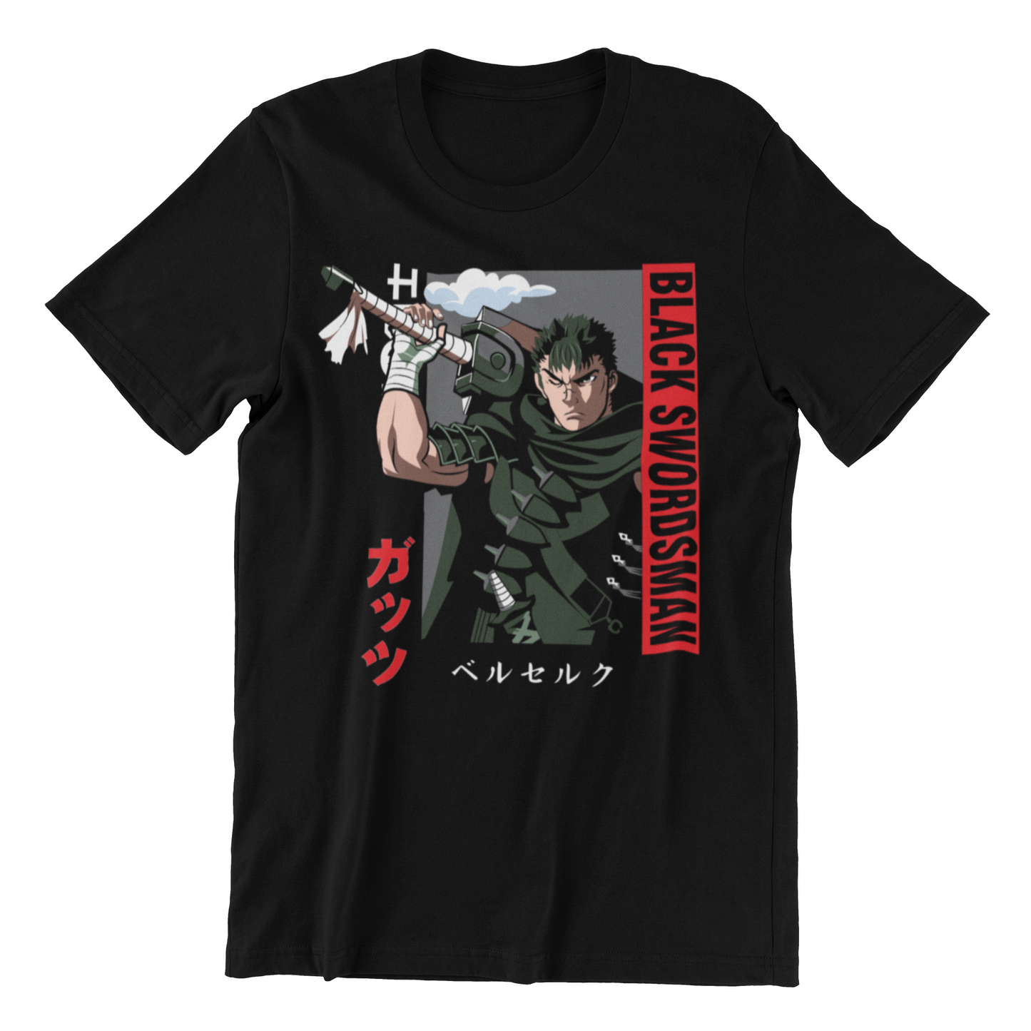 Camiseta Berserk Black Swordsman II