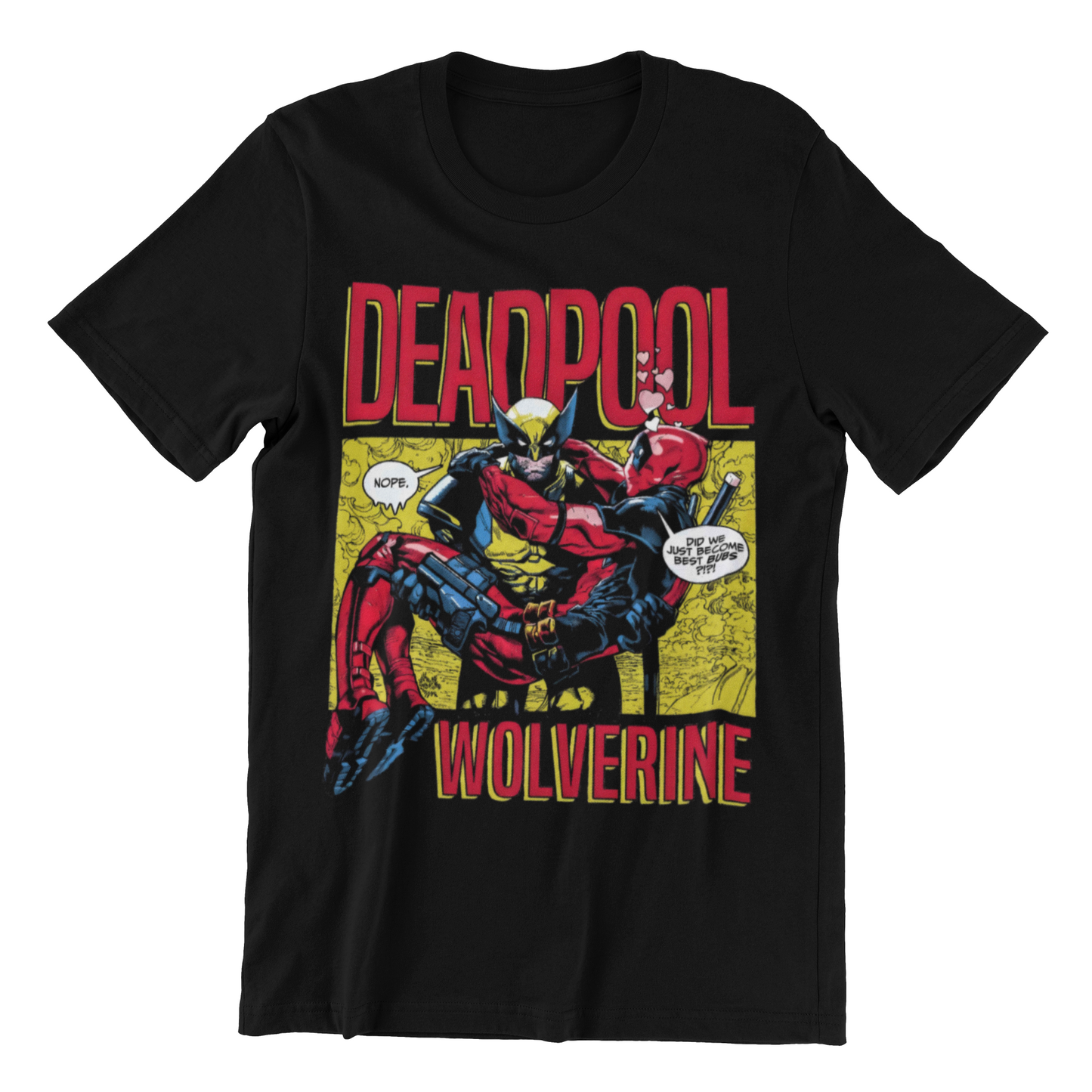 Camiseta Deadpoll & Wolverine Love