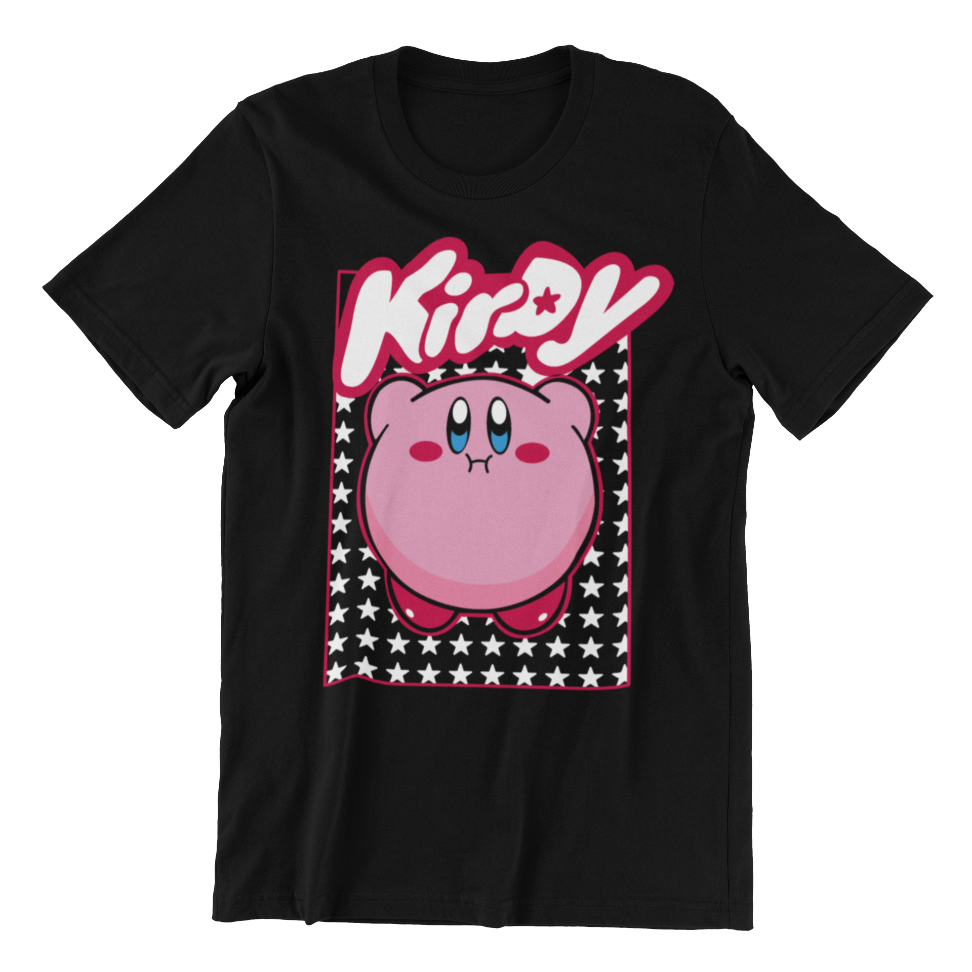 Nintendo Kirby Star Men's T Shirt Blue T-Shirts