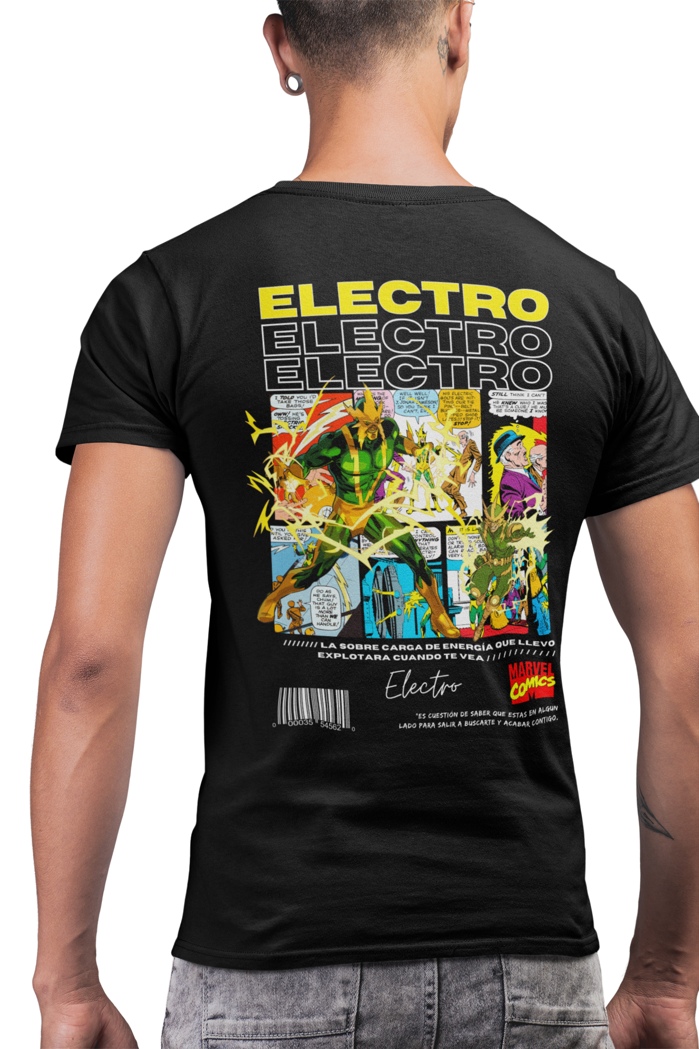 Camiseta Electro Back