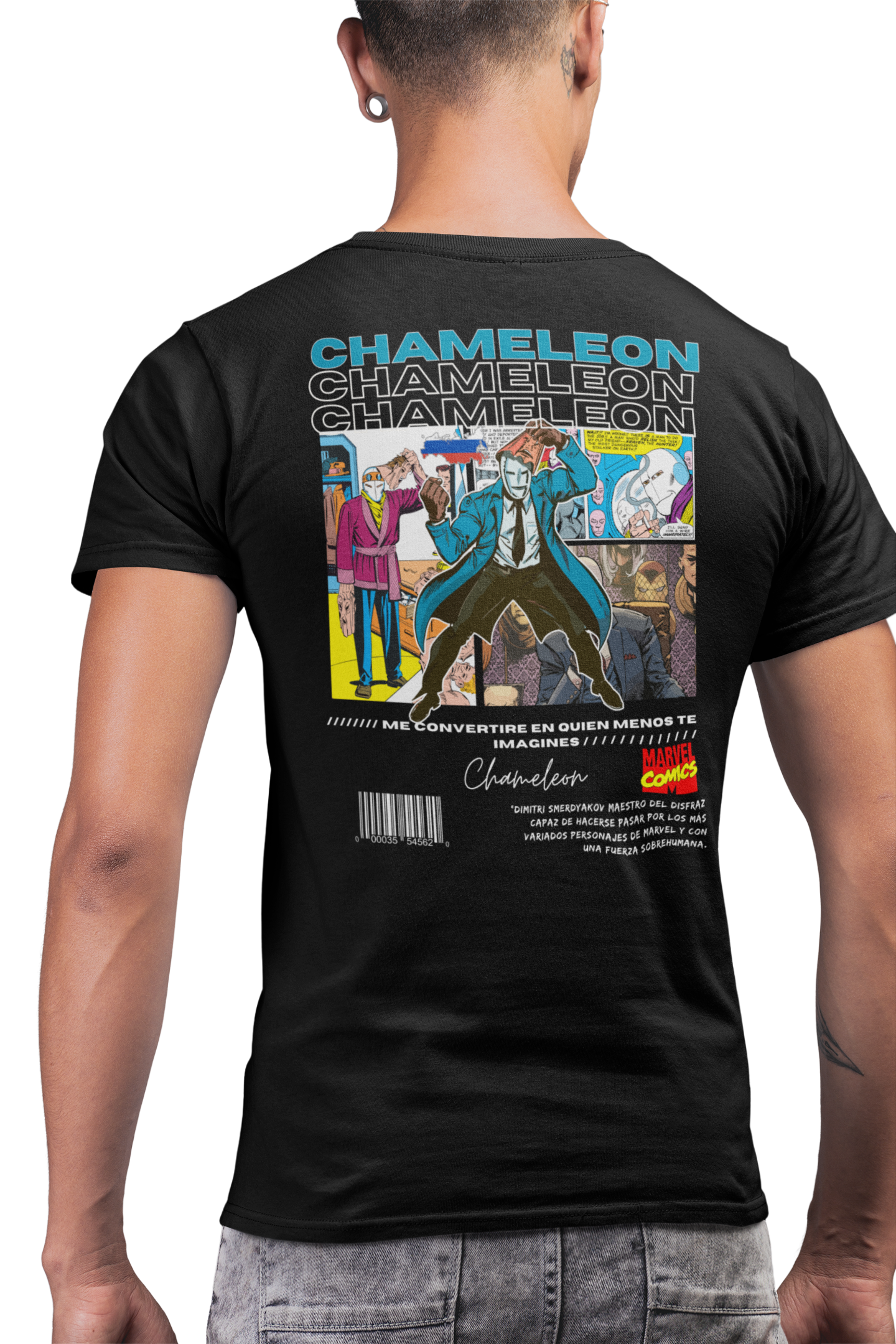 Camiseta Chameleon Back