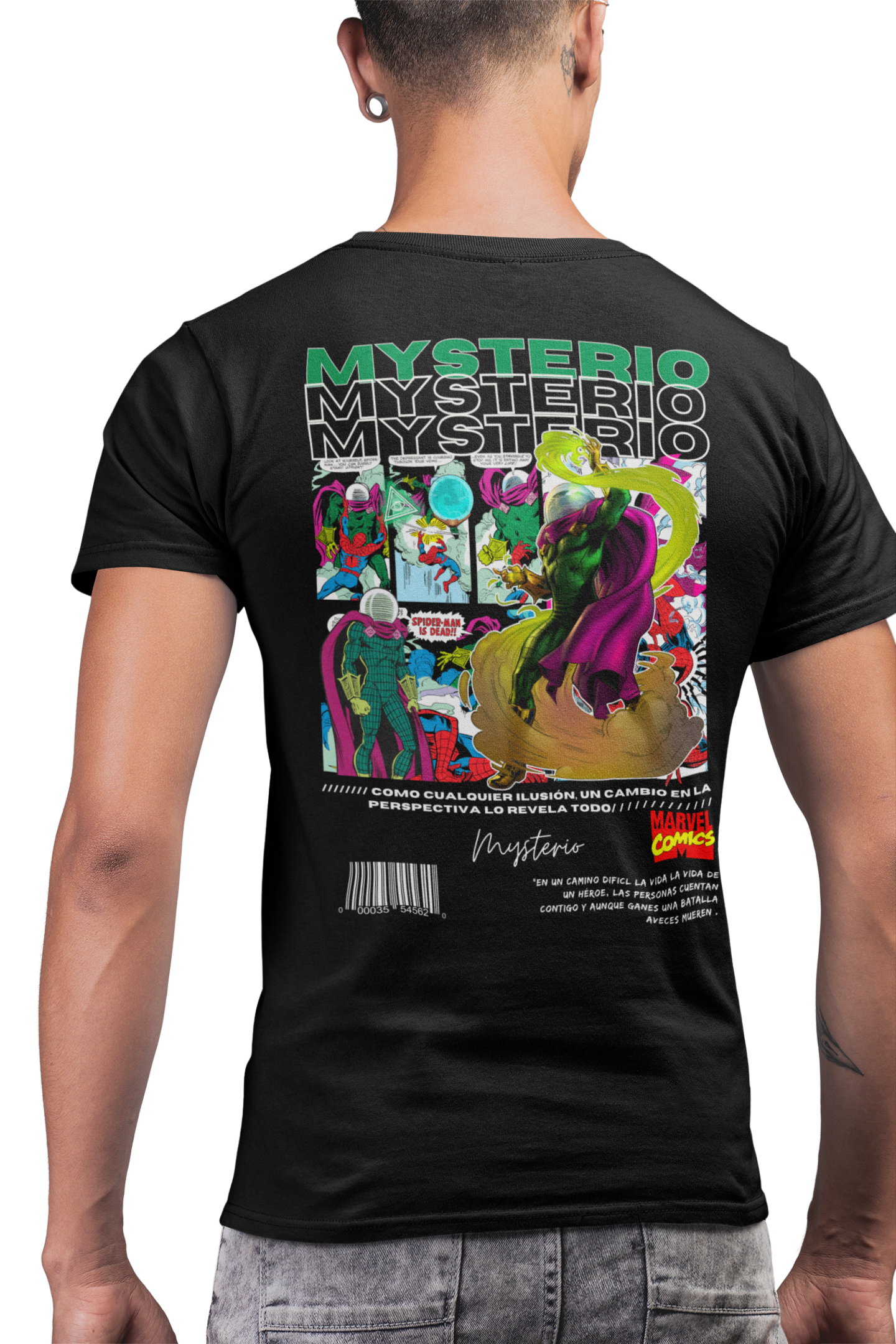 Camiseta Mysterio Back