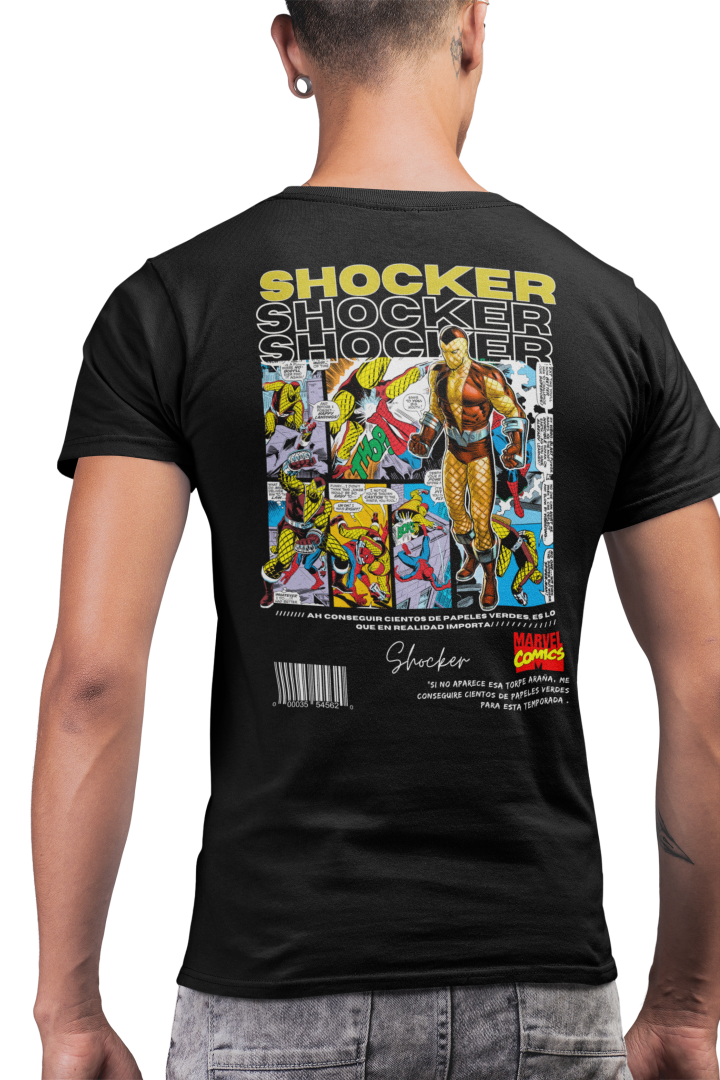 Camiseta Shocker Back