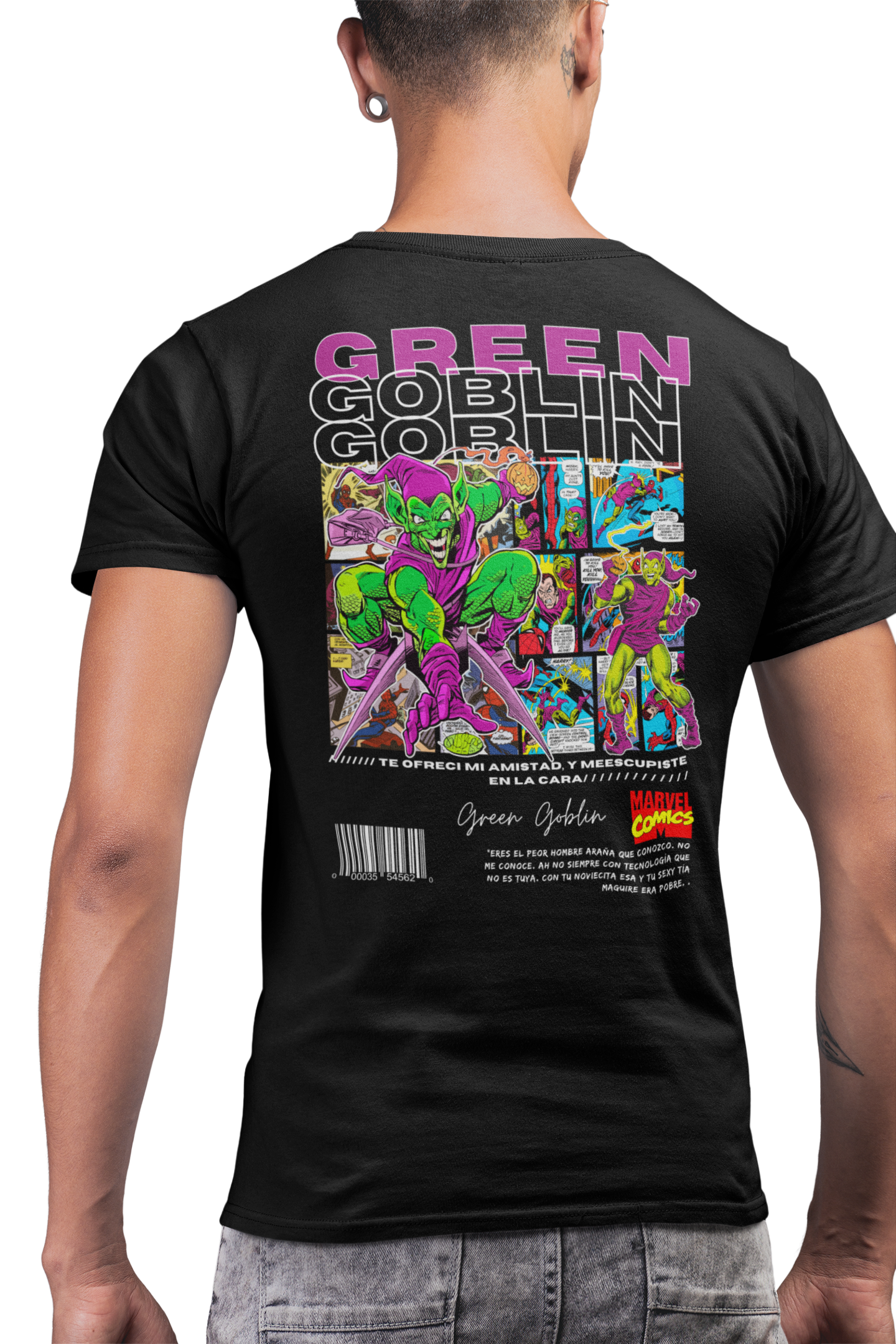 Camiseta Green Goblin Back