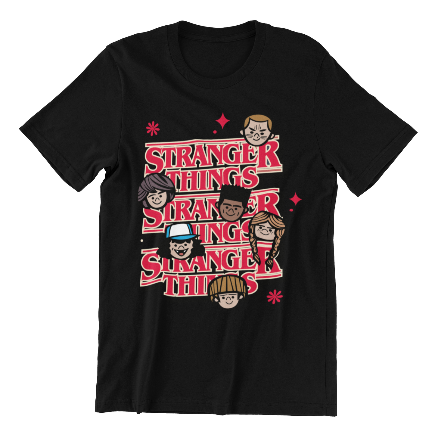 Camiseta Stranger Things Faces