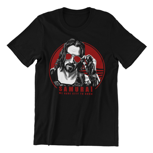 Camiseta Cyberpunk We Have A City To Burn