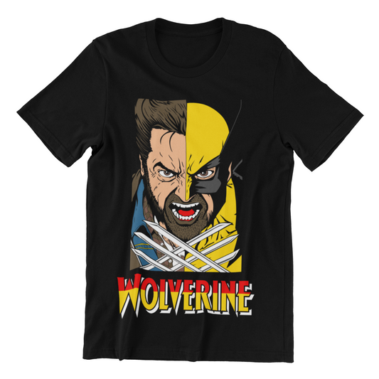 Camiseta Wolverine Face OFF