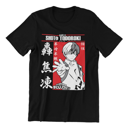 Camiseta My Hero Academia Shoto Todoroki