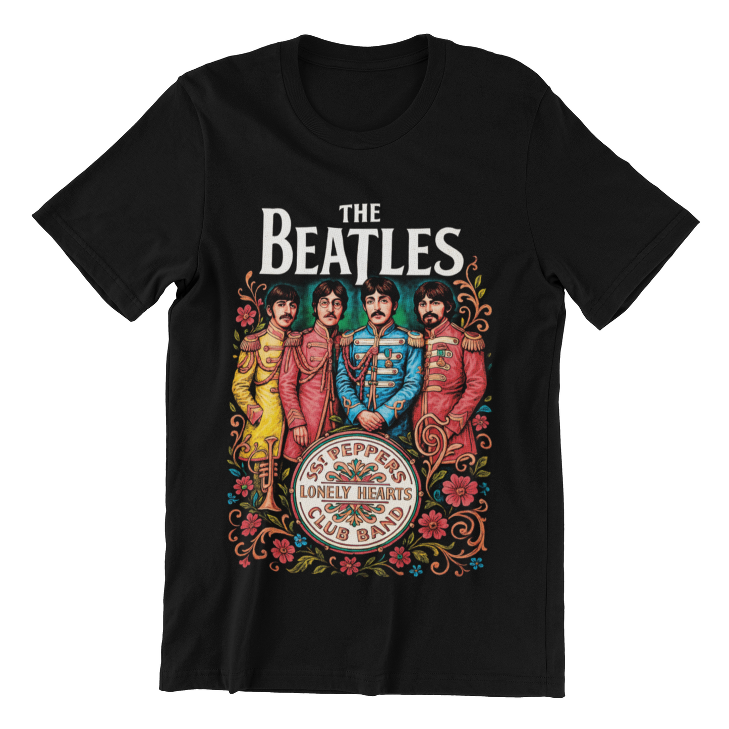 Camiseta The Beatles Animated
