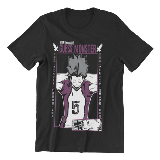 Camiseta Haykiu Guess Monster