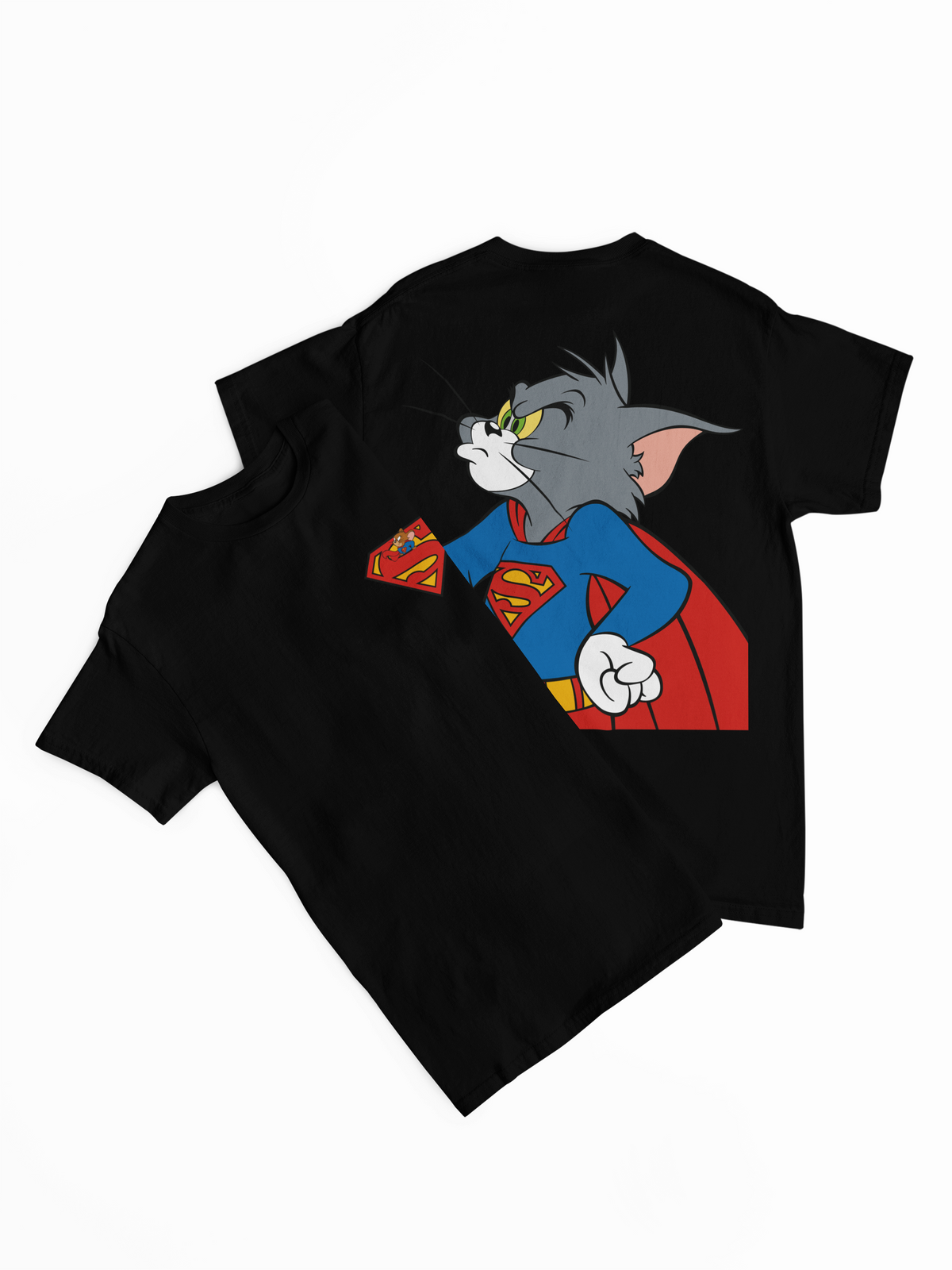 Camiseta Tom & Jerry Superman
